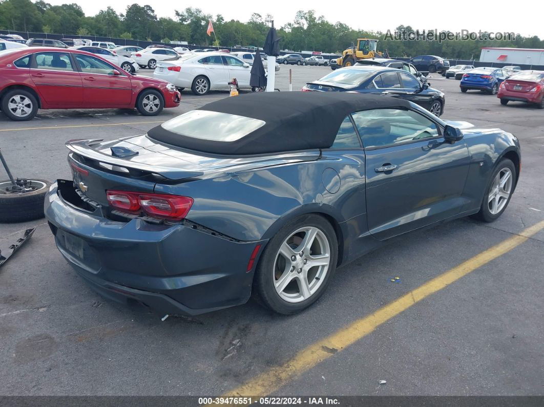 2020 Chevrolet Camaro Rwd  1lt Gray vin: 1G1FB3DS4L0115019