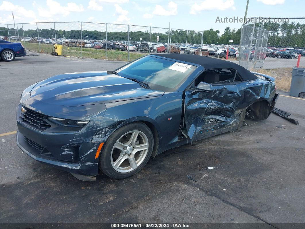 2020 Chevrolet Camaro Rwd  1lt Gray vin: 1G1FB3DS4L0115019