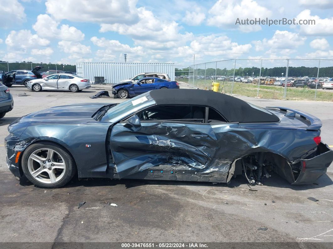 2020 Chevrolet Camaro Rwd  1lt Gray vin: 1G1FB3DS4L0115019