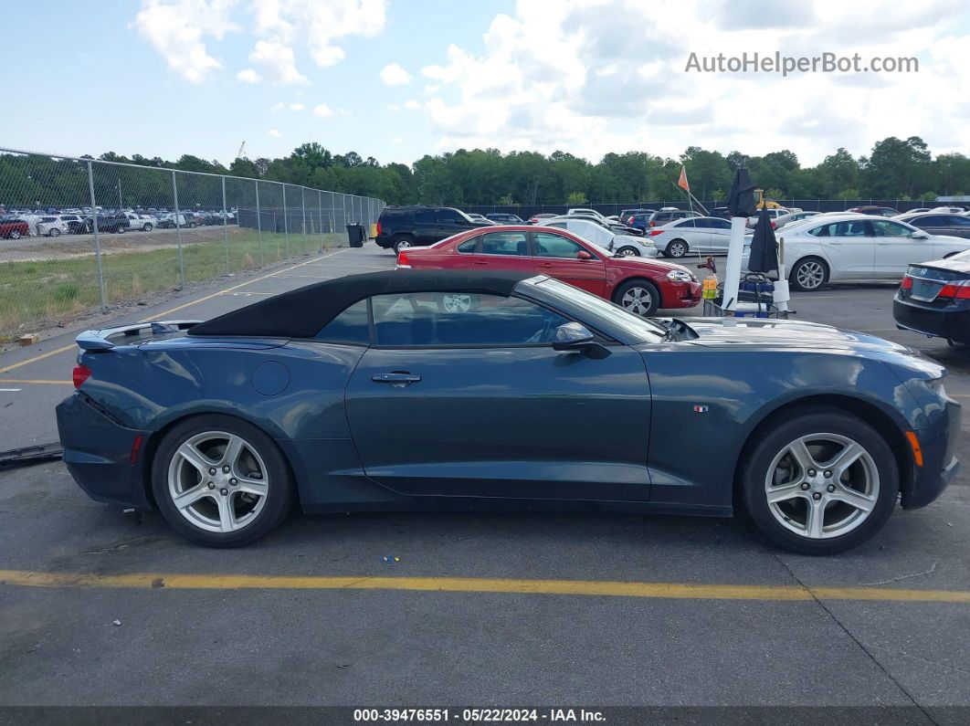 2020 Chevrolet Camaro Rwd  1lt Gray vin: 1G1FB3DS4L0115019