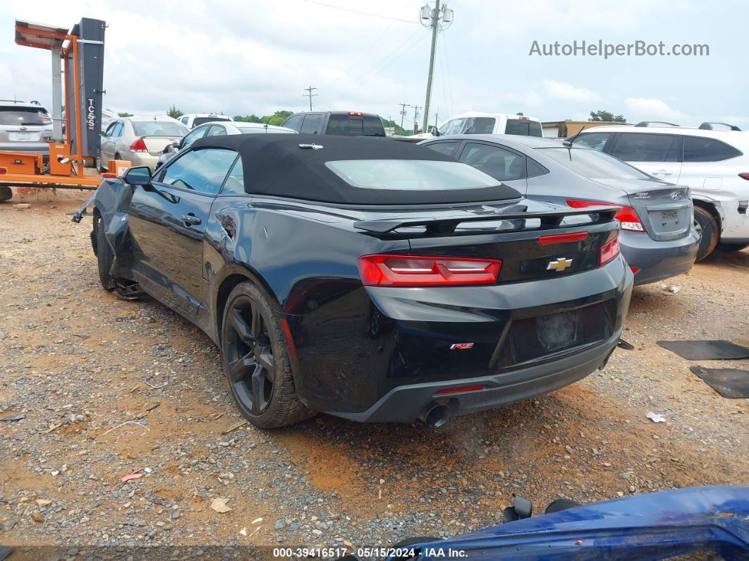 2017 Chevrolet Camaro 1lt Black vin: 1G1FB3DS6H0166223