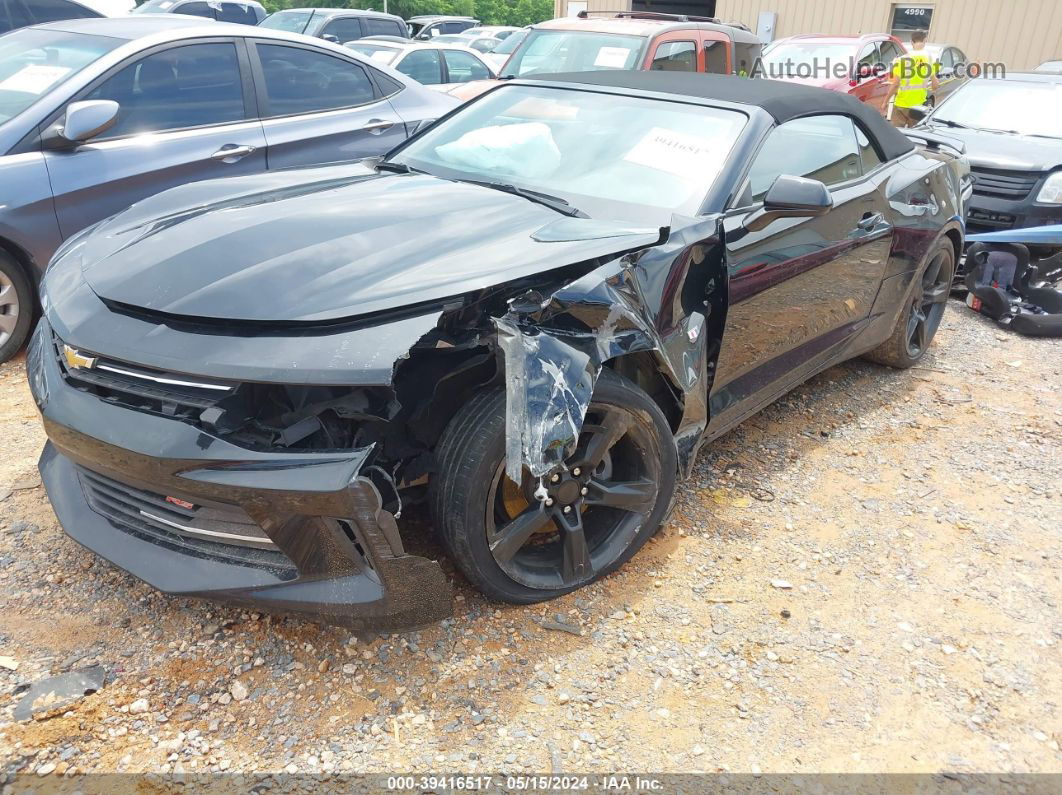 2017 Chevrolet Camaro 1lt Черный vin: 1G1FB3DS6H0166223