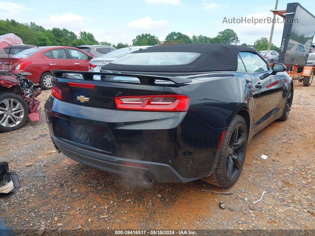 2017 Chevrolet Camaro 1lt Черный vin: 1G1FB3DS6H0166223