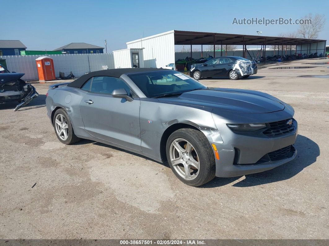 2020 Chevrolet Camaro Rwd  1lt Blue vin: 1G1FB3DS9L0105733