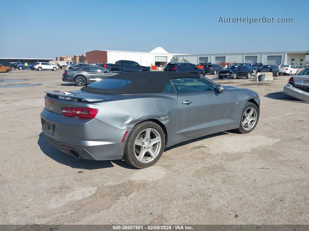 2020 Chevrolet Camaro Rwd  1lt Blue vin: 1G1FB3DS9L0105733