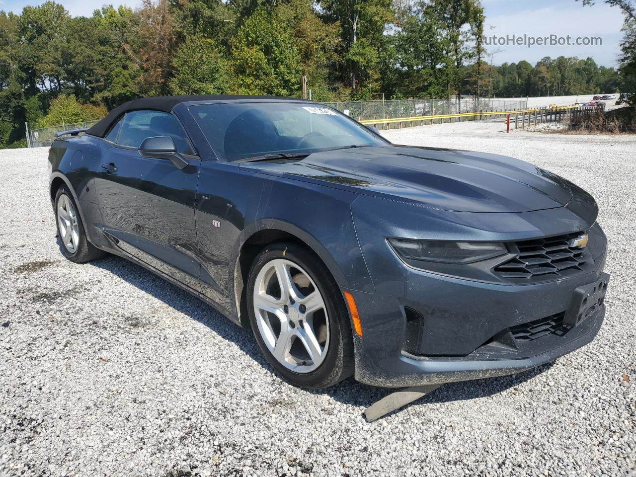 2020 Chevrolet Camaro Ls Charcoal vin: 1G1FB3DS9L0115016