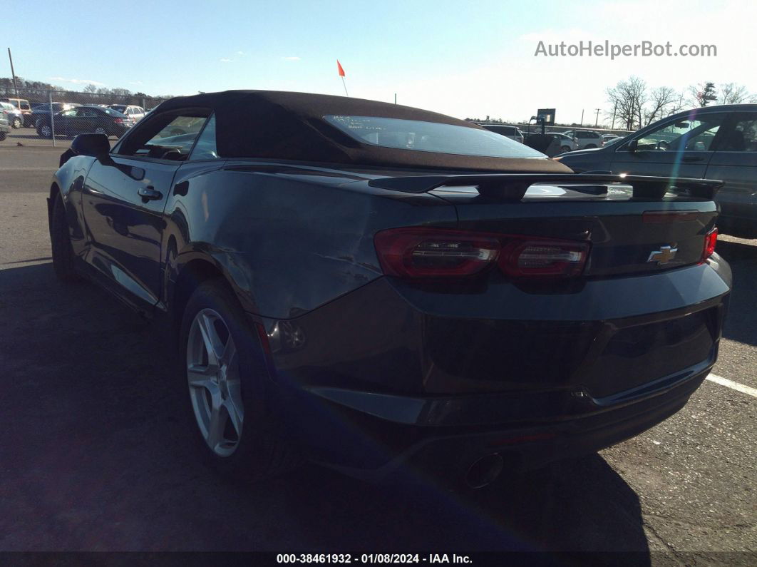 2020 Chevrolet Camaro Rwd  1lt Gray vin: 1G1FB3DS9L0115923