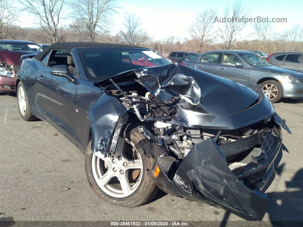 2020 Chevrolet Camaro Rwd  1lt Gray vin: 1G1FB3DS9L0115923