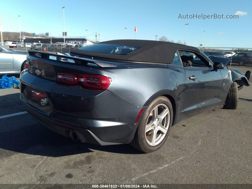 2020 Chevrolet Camaro Rwd  1lt Gray vin: 1G1FB3DS9L0115923