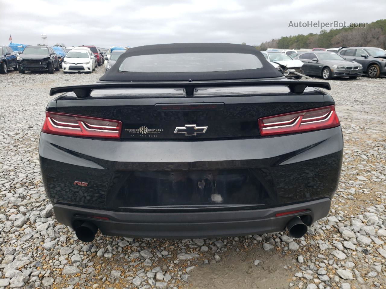 2017 Chevrolet Camaro Lt Black vin: 1G1FB3DSXH0173515