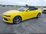 2017 Chevrolet Camaro 1lt Yellow vin: 1G1FB3DSXH0177838