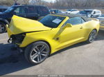 2018 Chevrolet Camaro 1lt Yellow vin: 1G1FB3DSXJ0154999