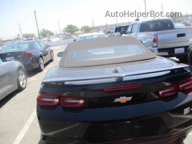 2020 Chevrolet Camaro 1lt Black vin: 1G1FB3DX0L0102120