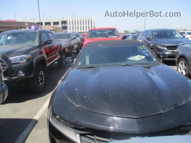 2020 Chevrolet Camaro 1lt Black vin: 1G1FB3DX0L0102120