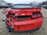 2017 Chevrolet Camaro Lt Red vin: 1G1FB3DX2H0140777