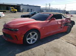 2018 Chevrolet Camaro Lt Red vin: 1G1FB3DX3J0127770