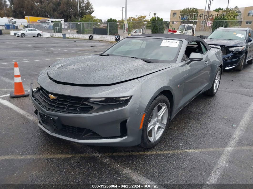 2020 Chevrolet Camaro Rwd  1lt Серый vin: 1G1FB3DX3L0120370