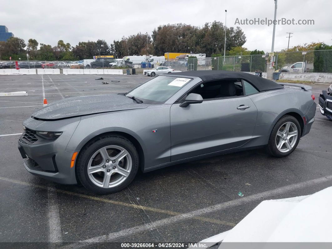 2020 Chevrolet Camaro Rwd  1lt Серый vin: 1G1FB3DX3L0120370