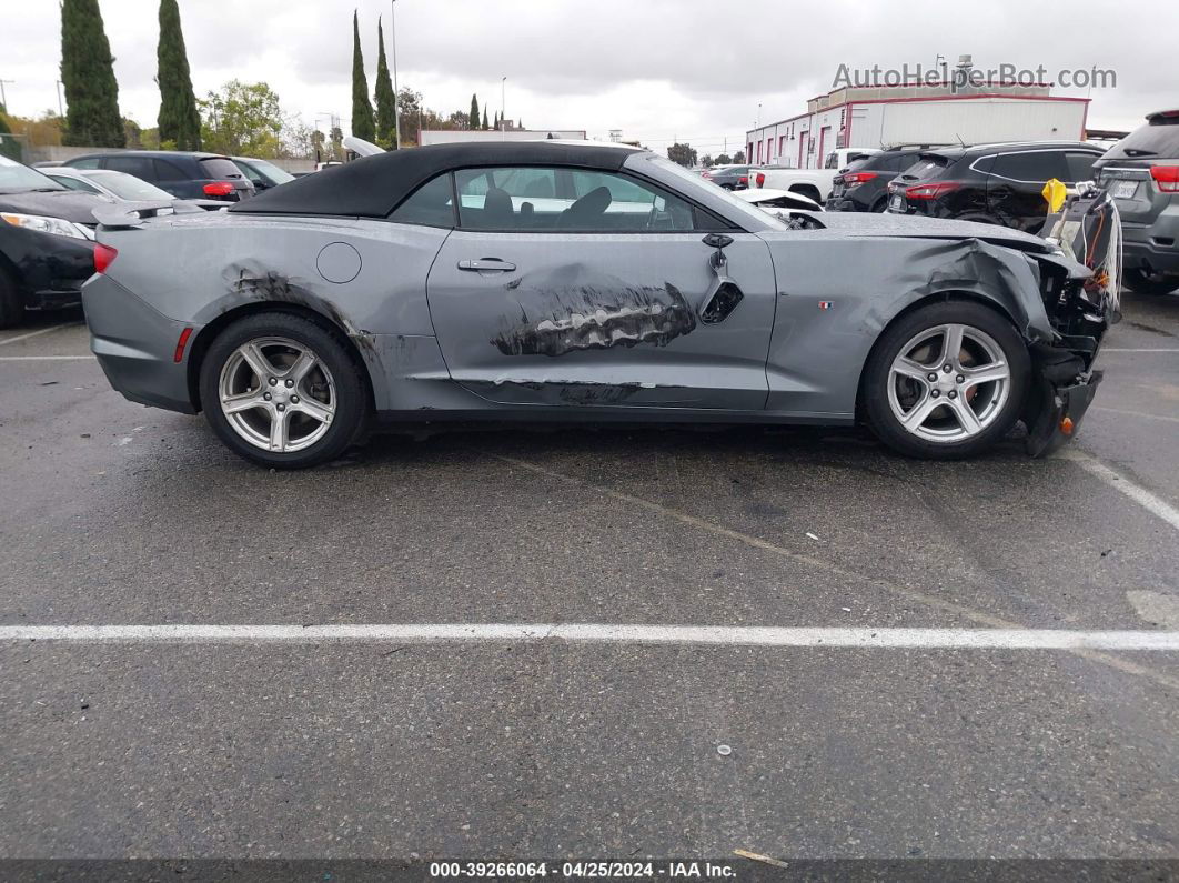 2020 Chevrolet Camaro Rwd  1lt Серый vin: 1G1FB3DX3L0120370