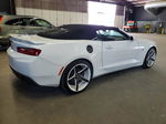 2018 Chevrolet Camaro Lt White vin: 1G1FB3DX7J0129392