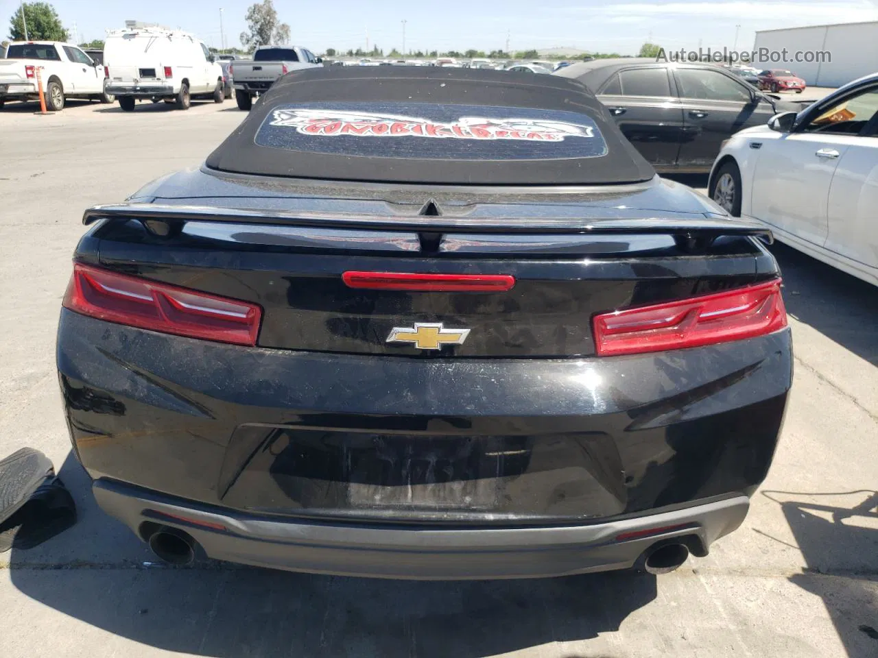 2018 Chevrolet Camaro Lt Black vin: 1G1FB3DX7J0163283