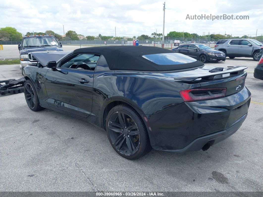 2018 Chevrolet Camaro 1lt Черный vin: 1G1FB3DX7J0175806