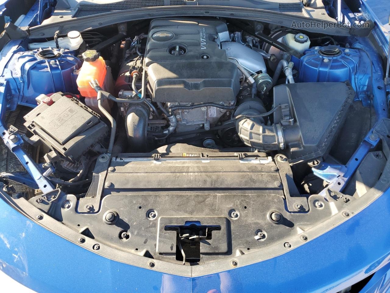 2017 Chevrolet Camaro Lt Blue vin: 1G1FB3DXXH0156404