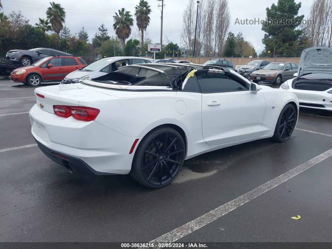 2020 Chevrolet Camaro Rwd  1lt White vin: 1G1FB3DXXL0119717