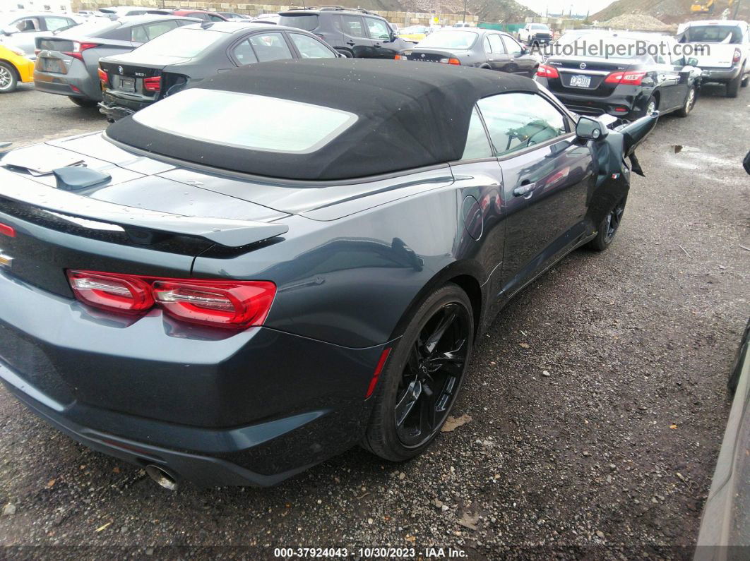 2020 Chevrolet Camaro 1lt Blue vin: 1G1FB3DXXL0120883