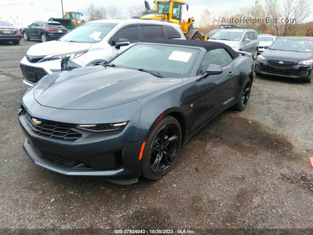 2020 Chevrolet Camaro 1lt Blue vin: 1G1FB3DXXL0120883