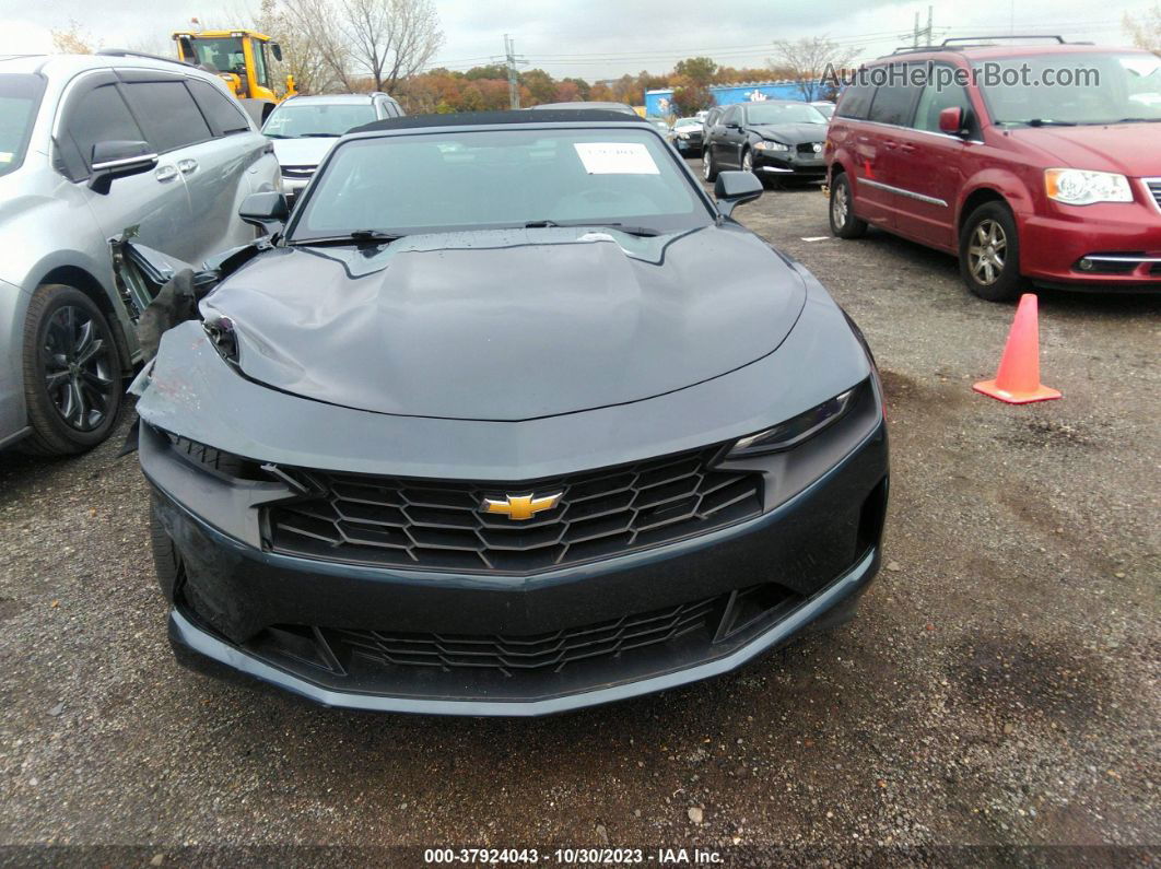 2020 Chevrolet Camaro 1lt Blue vin: 1G1FB3DXXL0120883