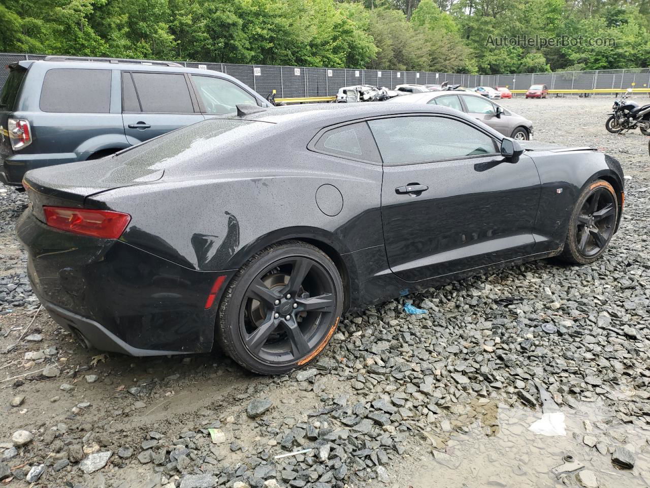 2018 Chevrolet Camaro Lt Charcoal vin: 1G1FC1RS0J0171501