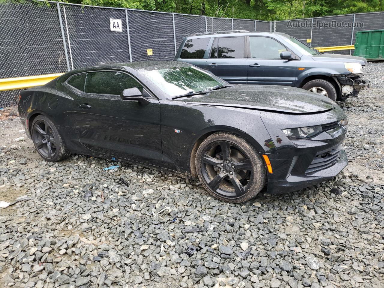 2018 Chevrolet Camaro Lt Charcoal vin: 1G1FC1RS0J0171501