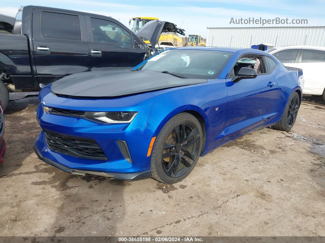 2017 Chevrolet Camaro 2lt Blue vin: 1G1FC1RS2H0161885