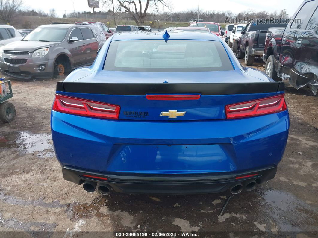 2017 Chevrolet Camaro 2lt Blue vin: 1G1FC1RS2H0161885