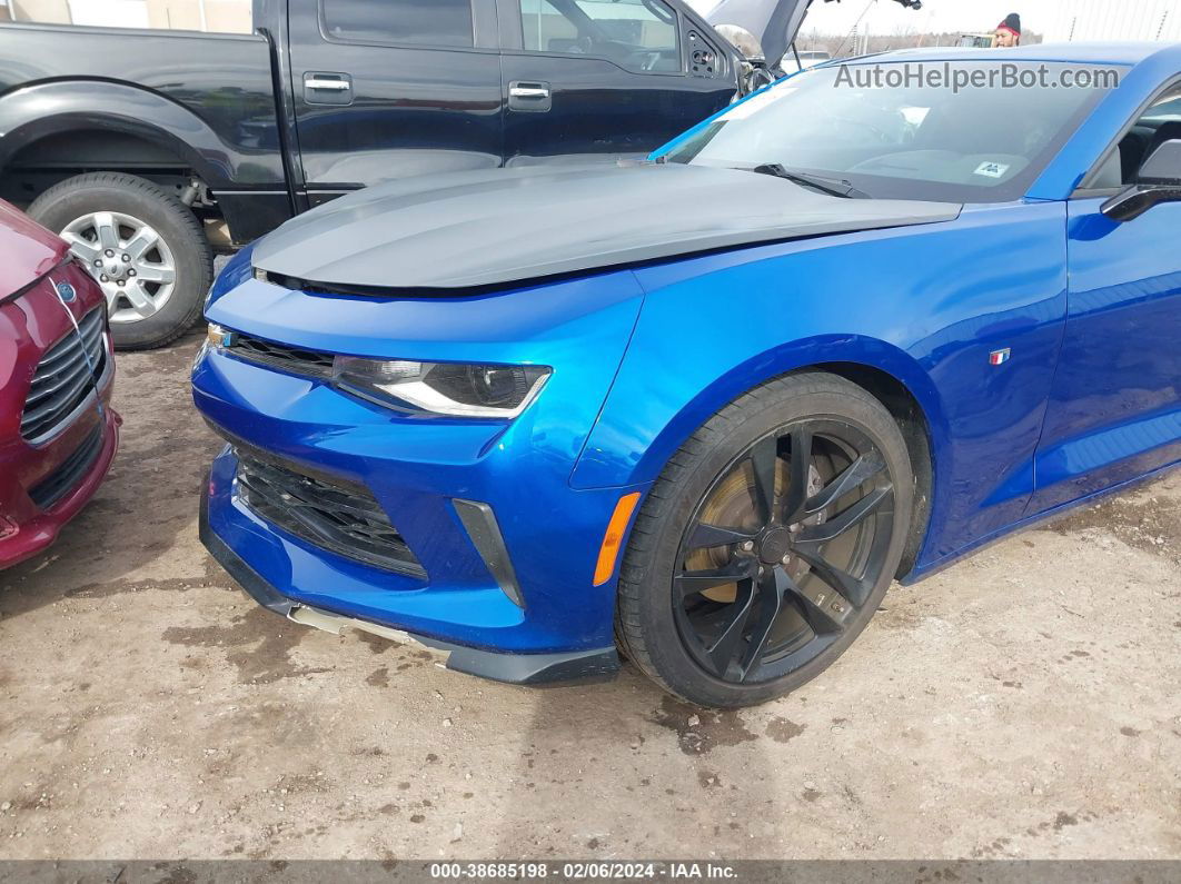 2017 Chevrolet Camaro 2lt Blue vin: 1G1FC1RS2H0161885