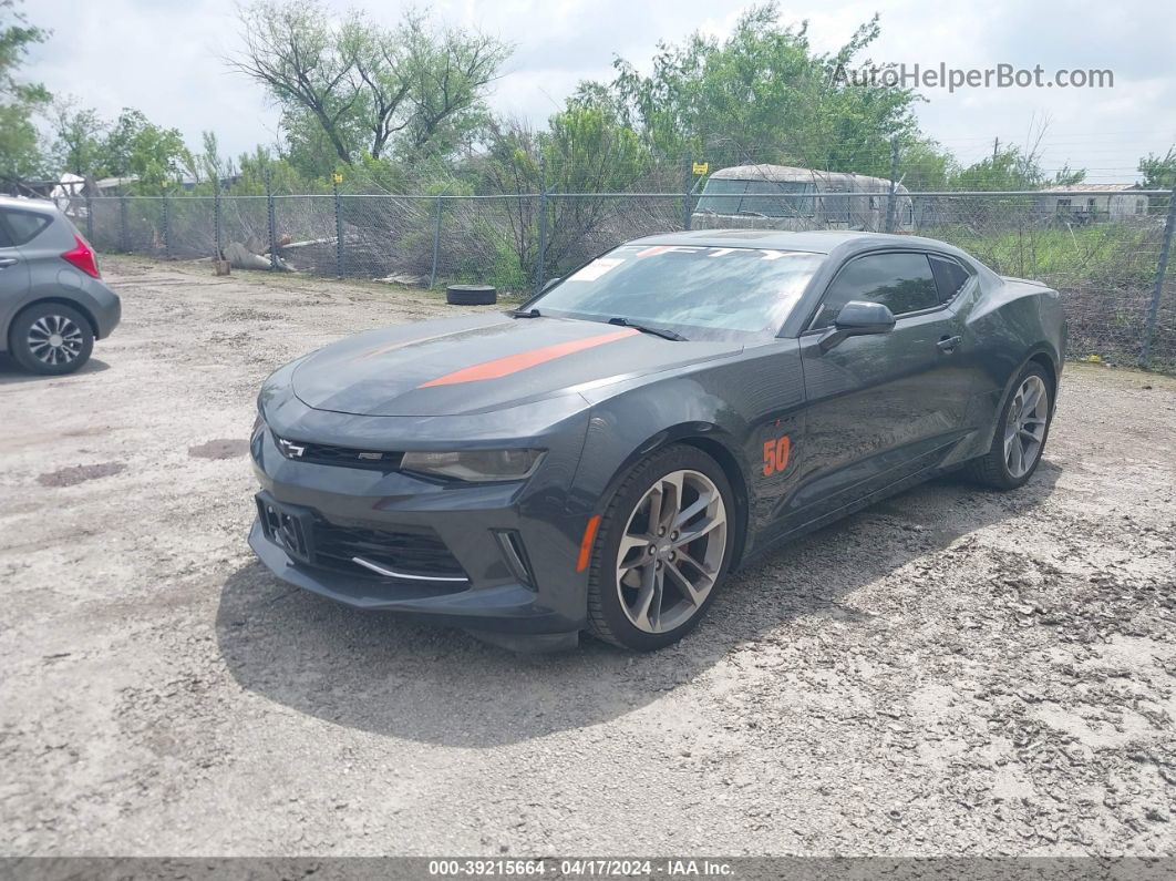 2017 Chevrolet Camaro 2lt Gray vin: 1G1FC1RX7H0159769