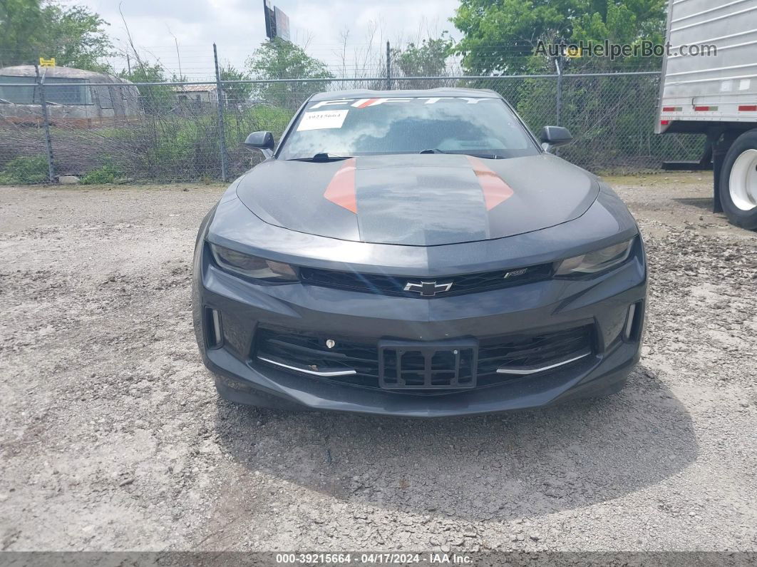 2017 Chevrolet Camaro 2lt Gray vin: 1G1FC1RX7H0159769