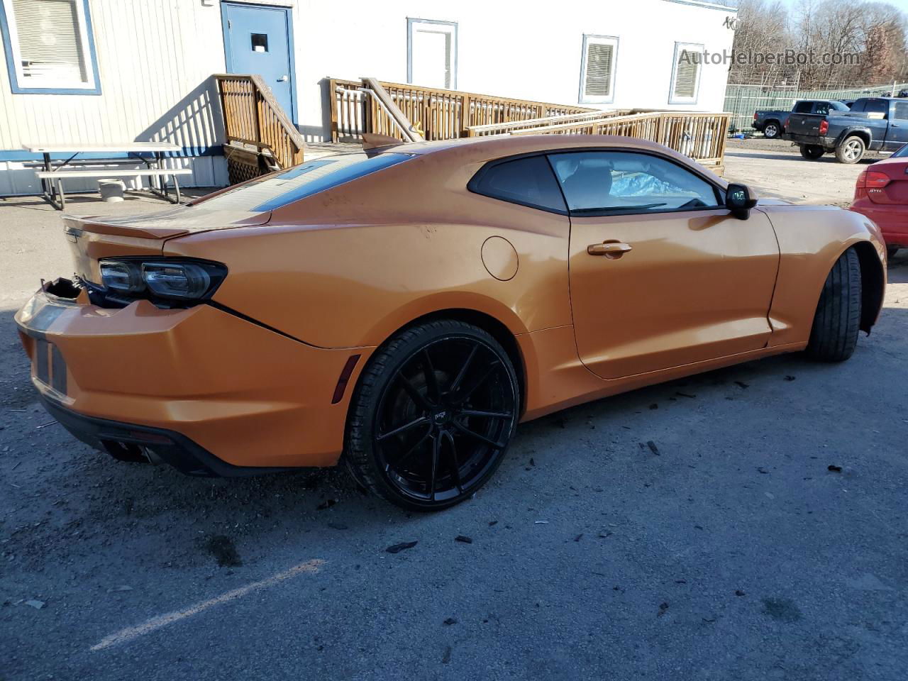 2020 Chevrolet Camaro Lt Orange vin: 1G1FD1RS0L0141608