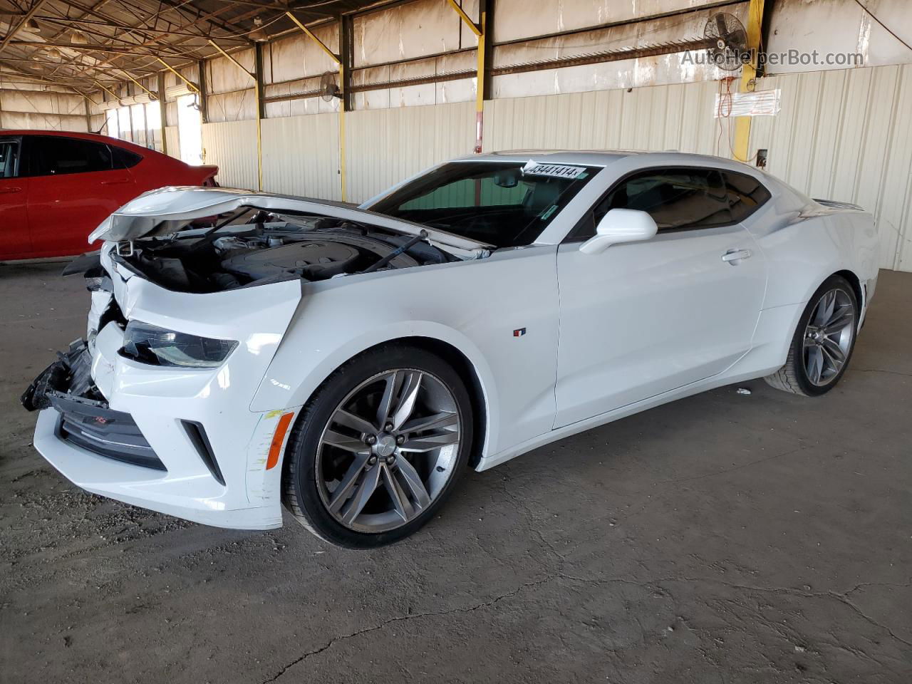 2017 Chevrolet Camaro Lt Белый vin: 1G1FD1RS1H0189030