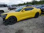 2018 Chevrolet Camaro Lt Yellow vin: 1G1FD1RS2J0102516