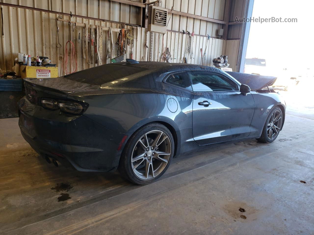 2020 Chevrolet Camaro Lt Gray vin: 1G1FD1RS2L0114023