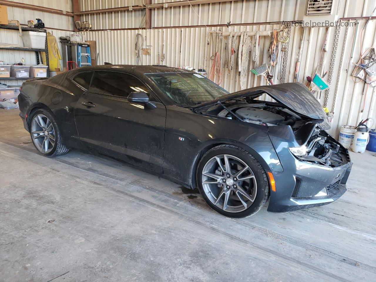 2020 Chevrolet Camaro Lt Gray vin: 1G1FD1RS2L0114023