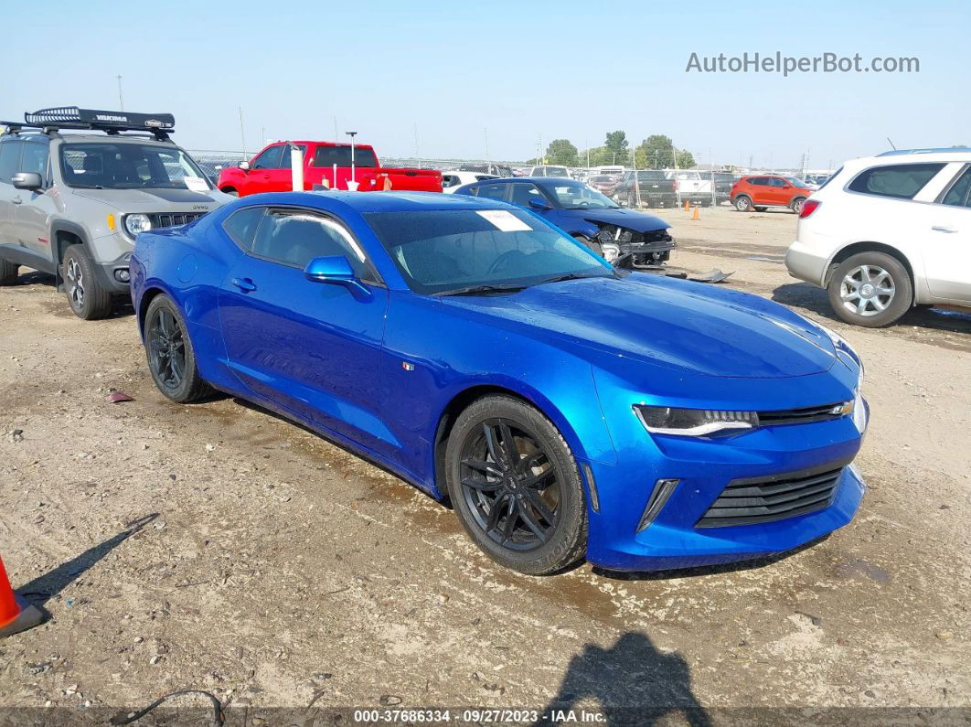 2017 Chevrolet Camaro 2lt Blue vin: 1G1FD1RS3H0162248