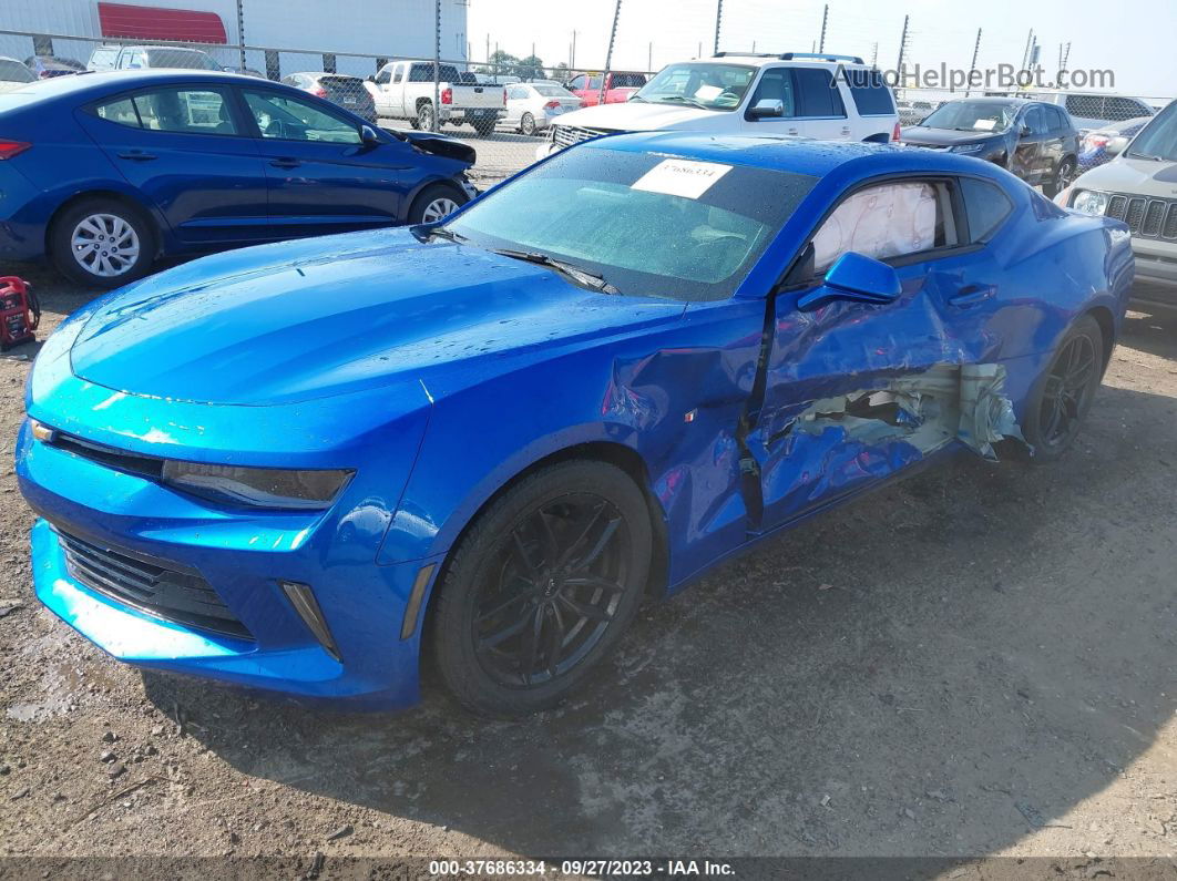 2017 Chevrolet Camaro 2lt Blue vin: 1G1FD1RS3H0162248