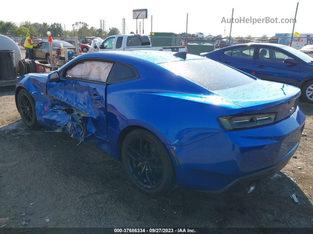 2017 Chevrolet Camaro 2lt Blue vin: 1G1FD1RS3H0162248