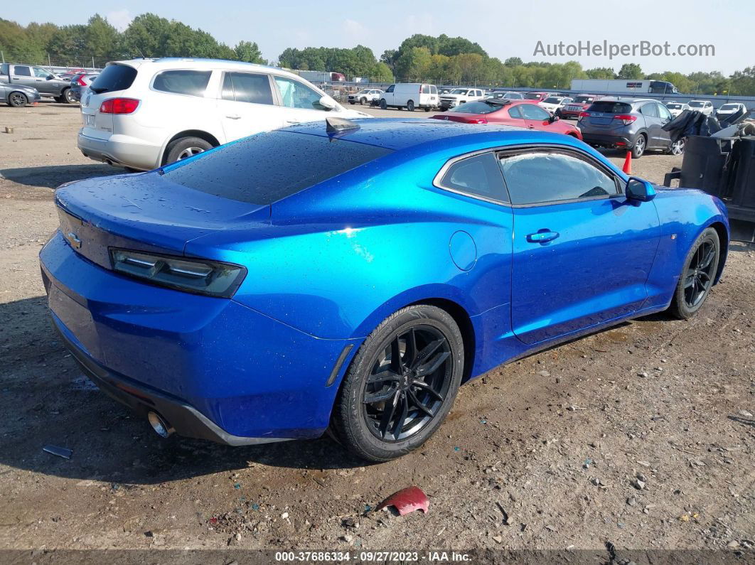 2017 Chevrolet Camaro 2lt Blue vin: 1G1FD1RS3H0162248