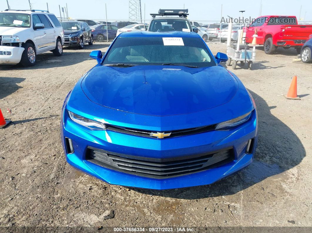 2017 Chevrolet Camaro 2lt Blue vin: 1G1FD1RS3H0162248