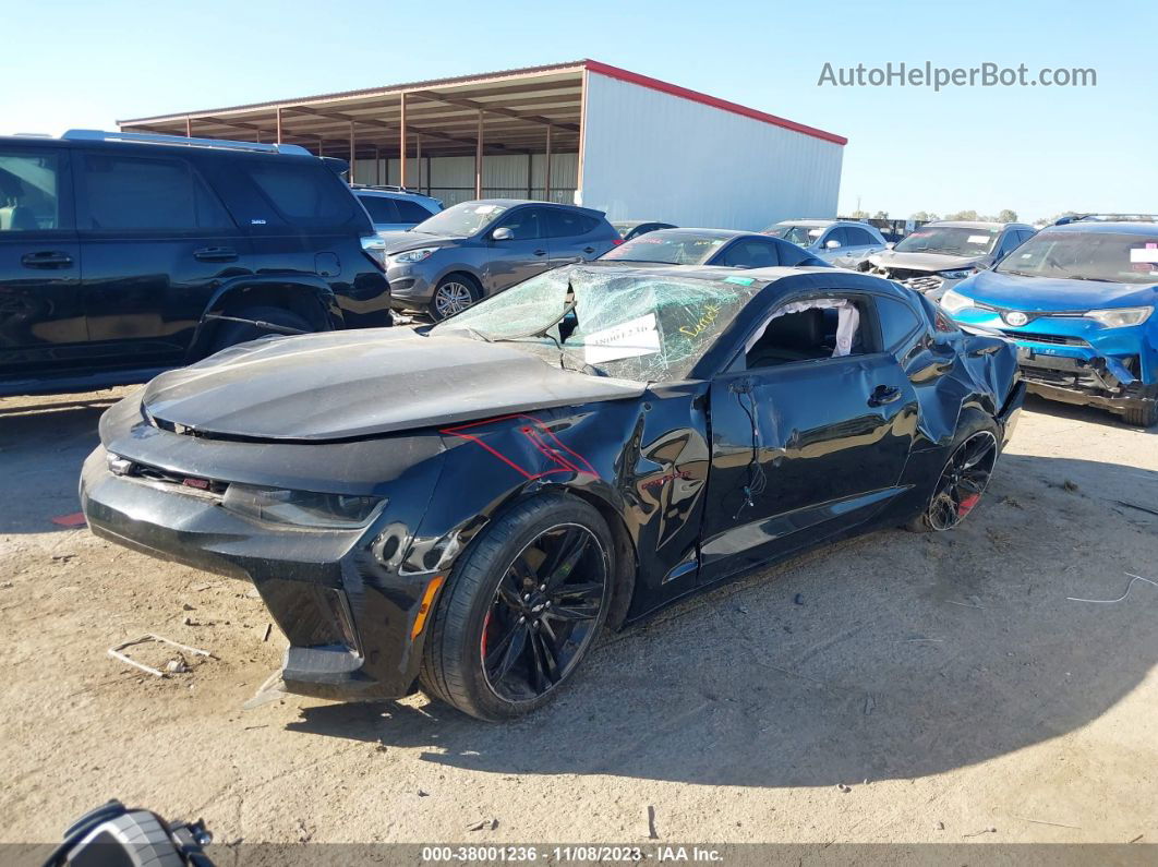 2018 Chevrolet Camaro 2lt Black vin: 1G1FD1RS3J0169884