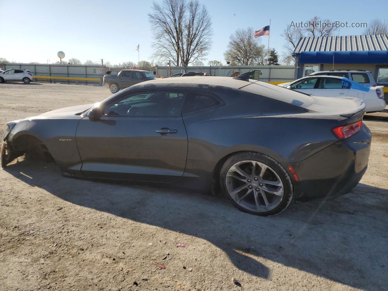 2017 Chevrolet Camaro Lt Gray vin: 1G1FD1RS5H0123709